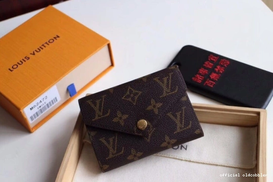 Official oldcobbler LOUIS VUITTON VICTORINE WALLET 0805
